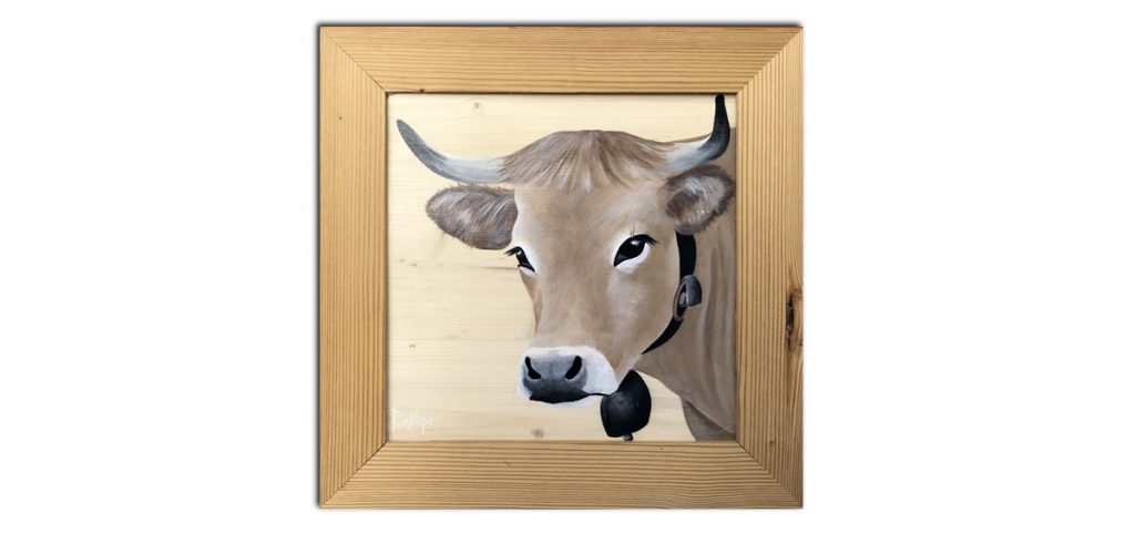 vache portrait