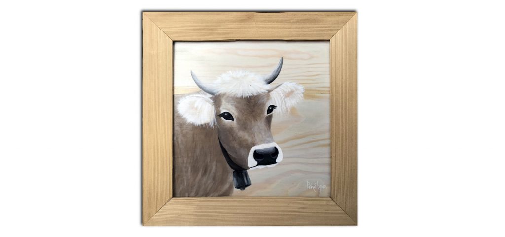 vache portrait