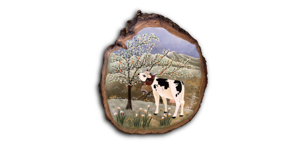 vache gourmande