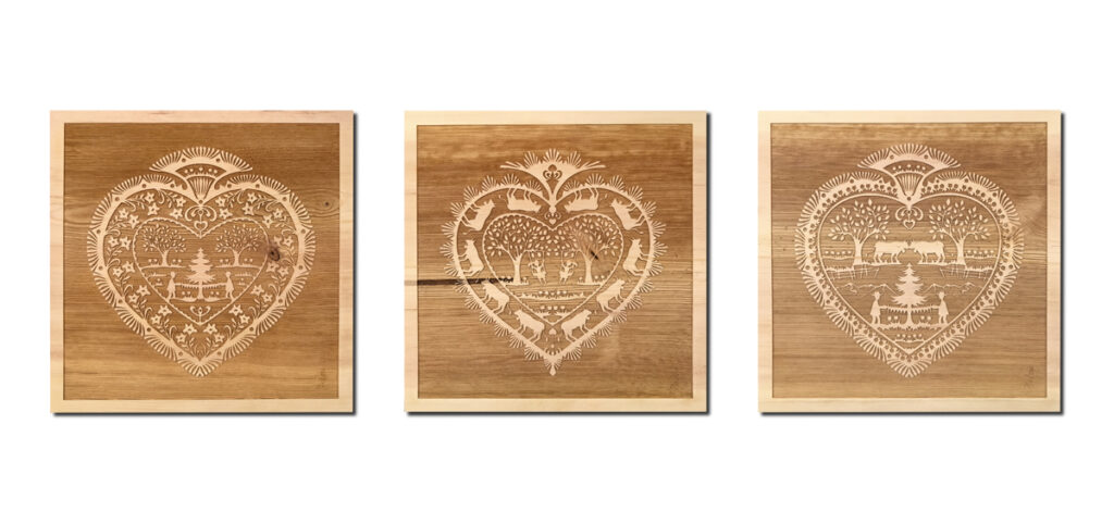 gravure laser sur bois