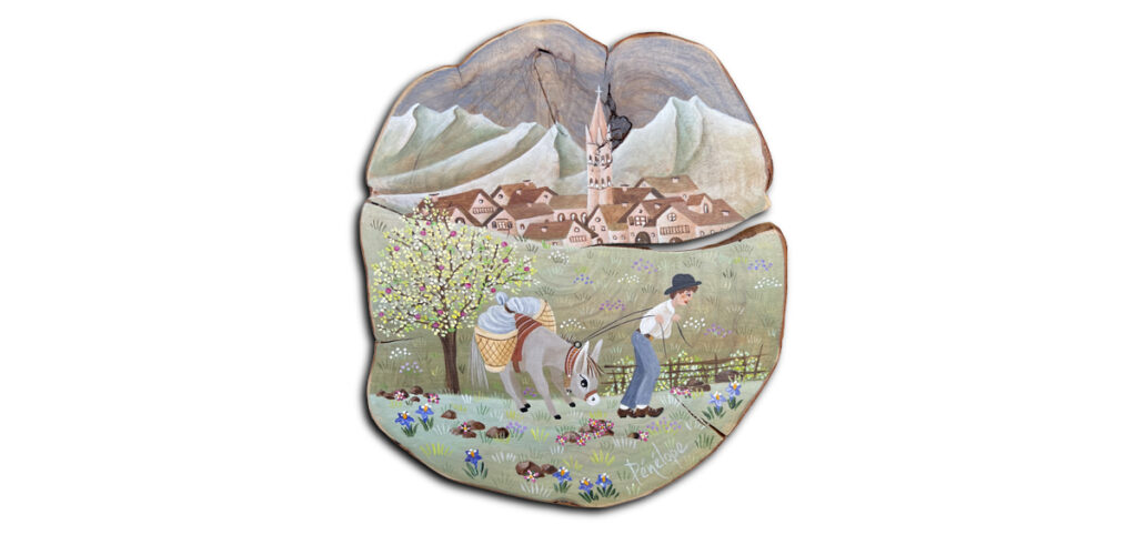 peinture sur bois de cade